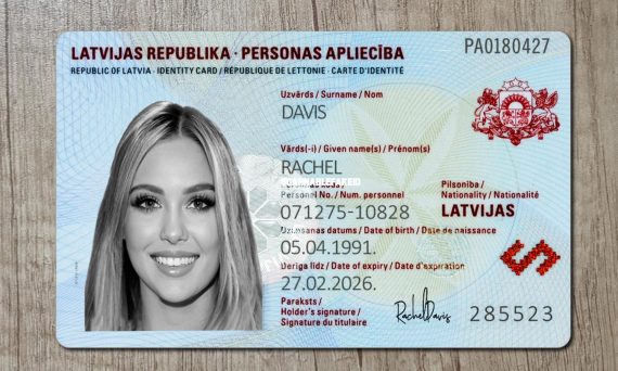 latvian id card