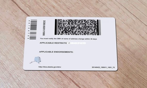 Alaska Fake Driver License - Buy Scannable Fake Id Online - Fake ID Website
