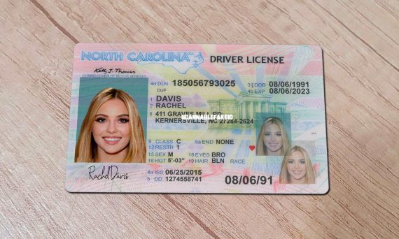 North Carolina Fake Driver License - Buy Scannable Fake ID Online ...
