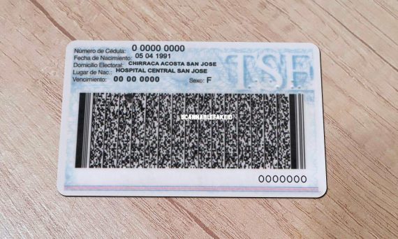 Costa Rica Fake Id Card - Buy Scannable Fake ID Online - Fake Drivers ...