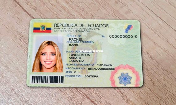 Ecuador Fake Id Card - Buy Scannable Fake ID Online - Fake Drivers License
