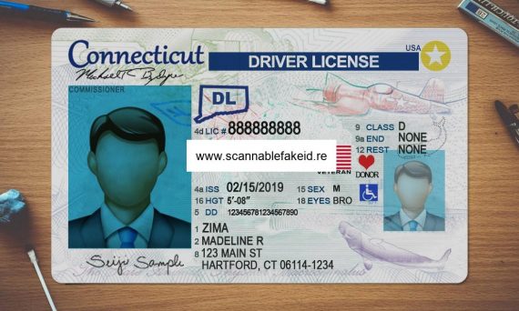 Connecticut Fake Driver License - Buy Fake Id Website - Scannable Fake ...