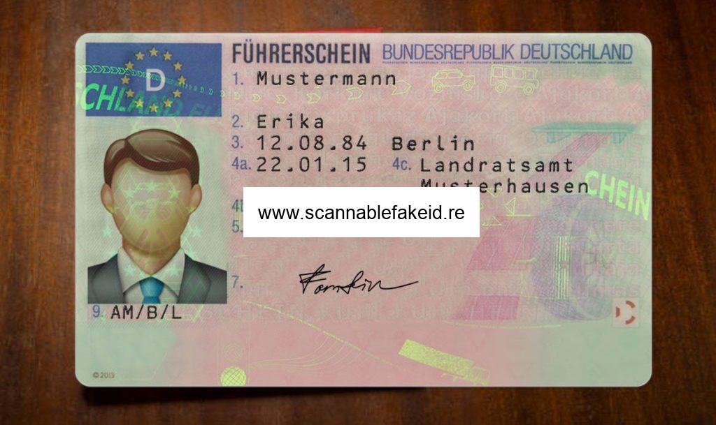 Deutschland gefälschter Führerschein - Buy Scannable Fake Id Online - Fake  ID Website