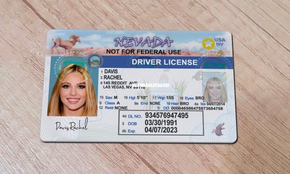 Editable Nnvada Fake Drivers License - Buy Scannable Fake ID Online ...