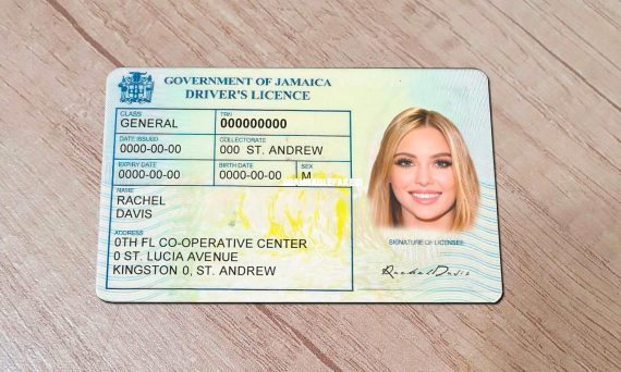 Jamaica Fake Driver License - Buy Scannable Fake ID Online - Fake ...