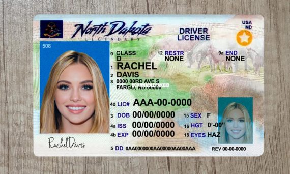 North Dakota Fake Driver License - Buy Fake Id Website - Scannable Fake ...