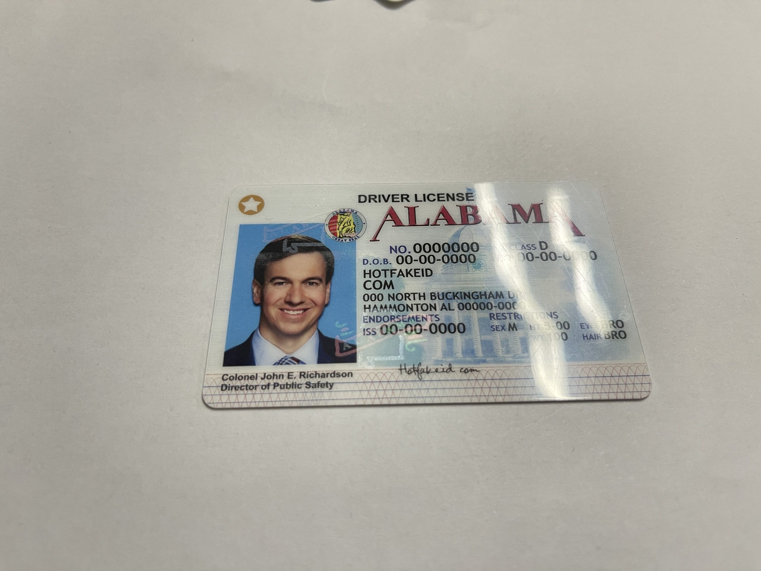 Alabama Scannable Fake Id Front And Back