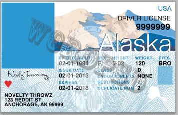 Alaska Fake Id Online