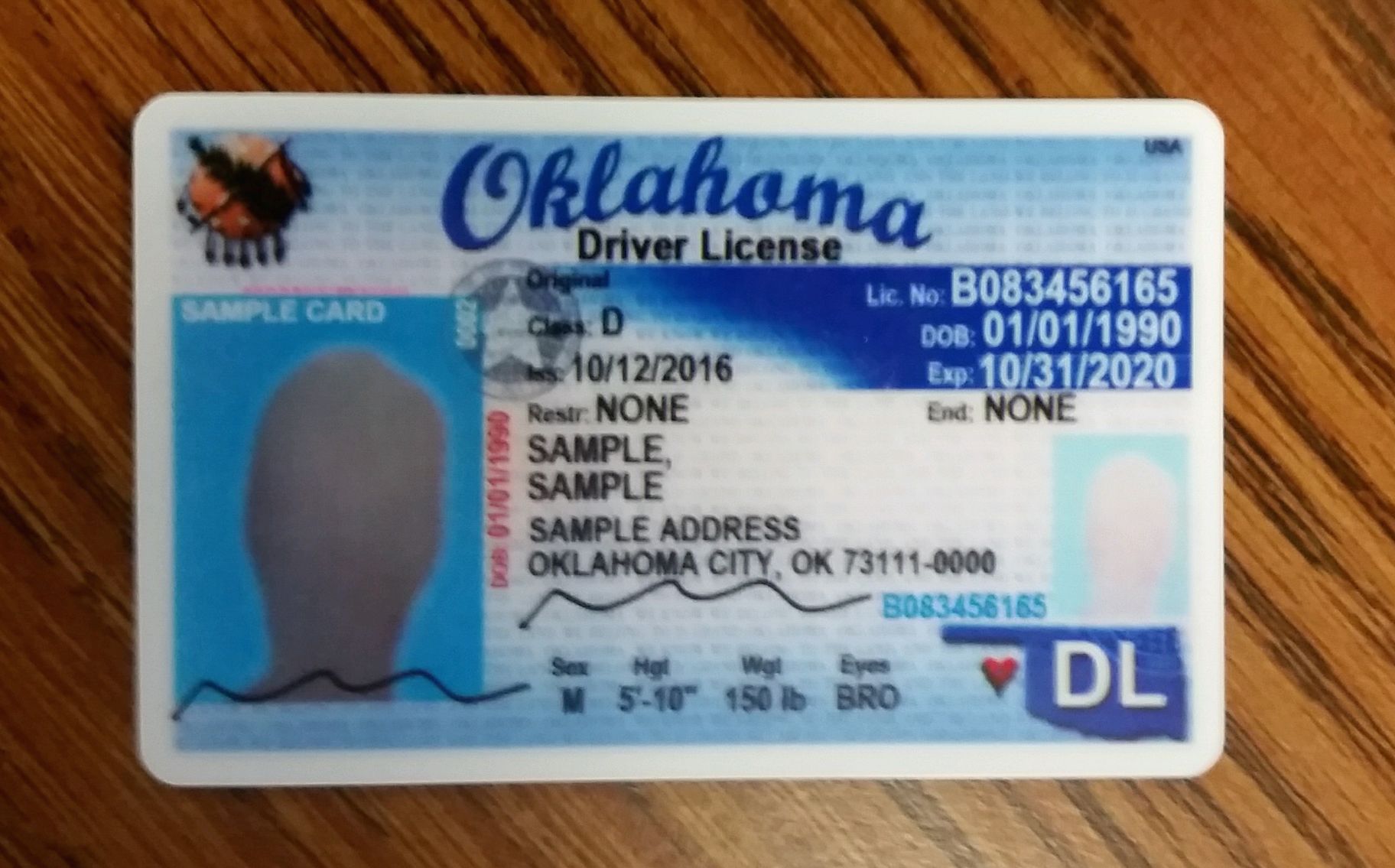 Buy Oklahoma Scannable Fake Id