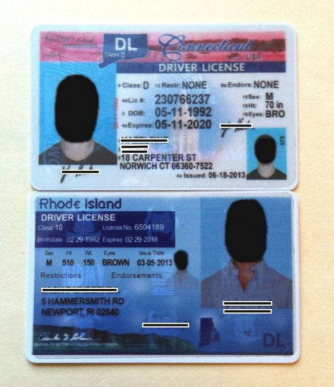 Connecticut Fake Id Charges