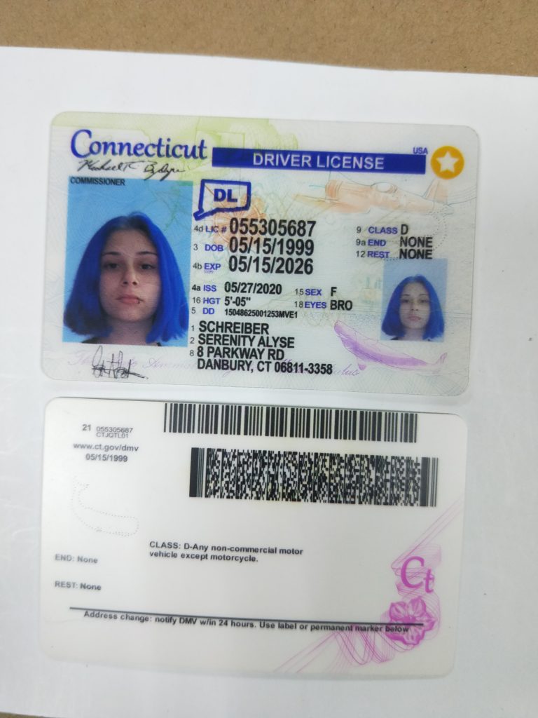 Connecticut Fake Id Maker
