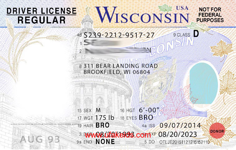 fake id in wisconsin