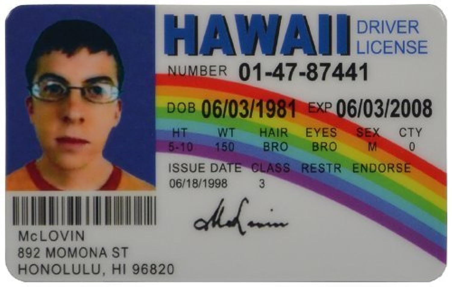 fake id picture