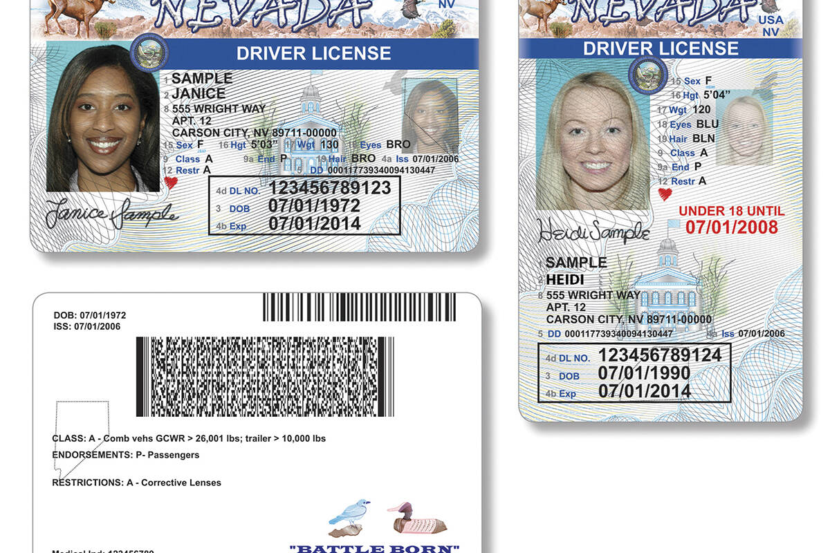 fake ids front and back