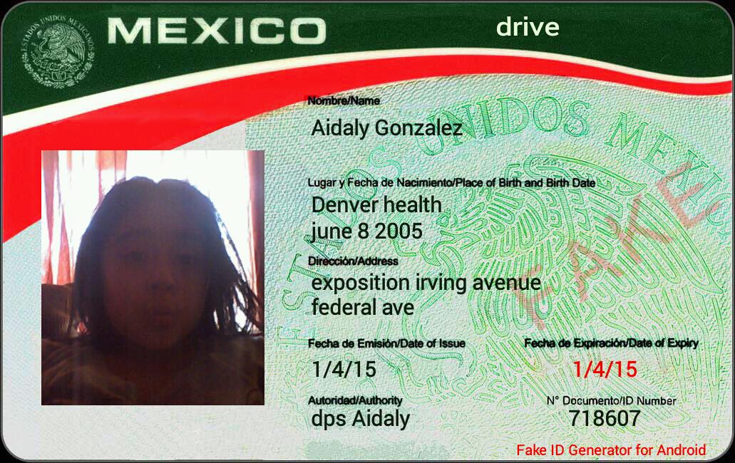 fake mexican id generator