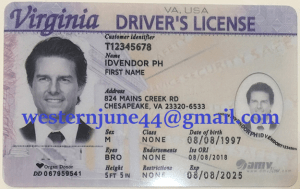 fake name on fake id