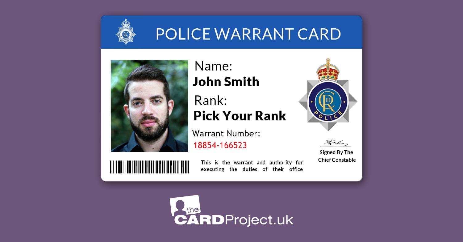 fake police id cards uk
