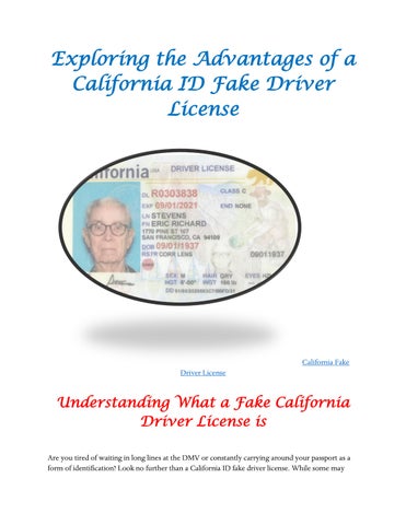 fake senior citizen id
