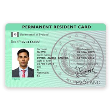 fake state id card