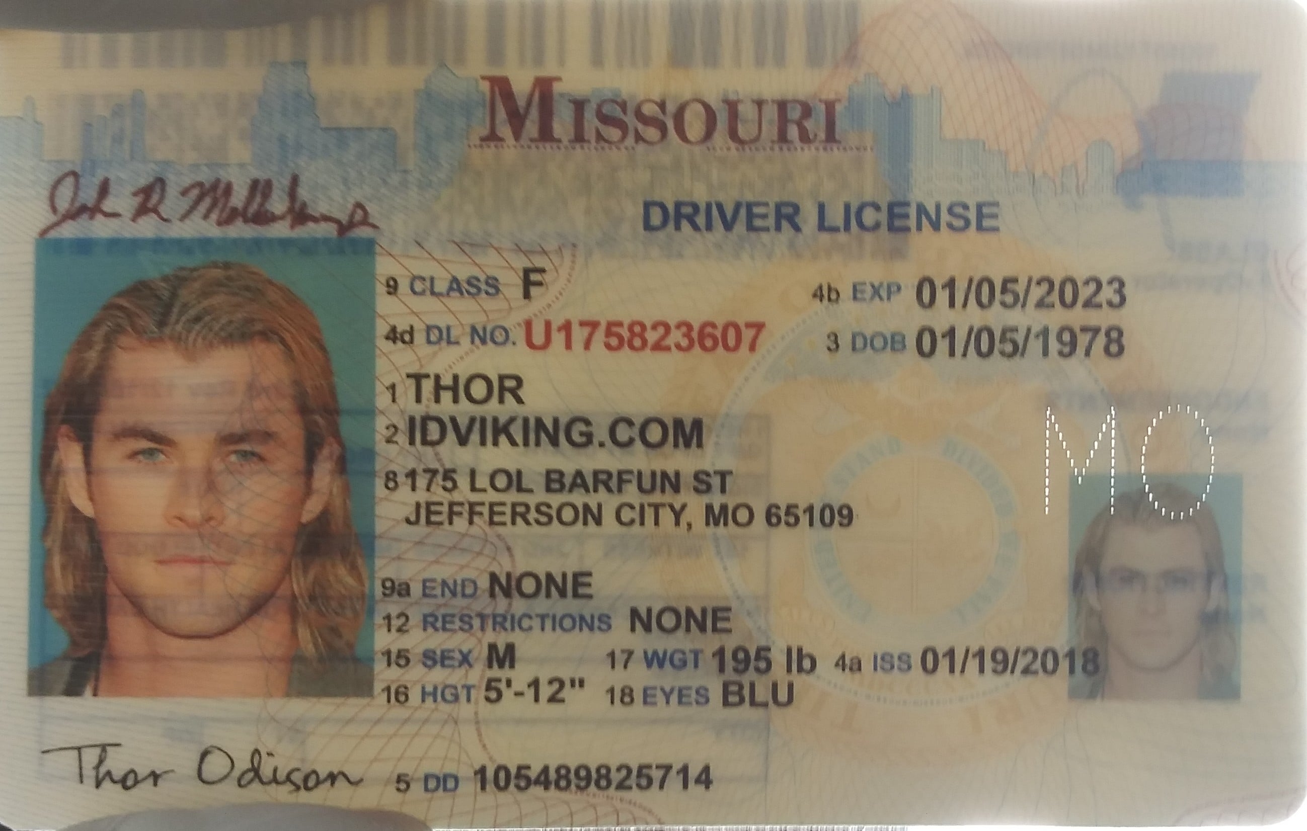 How Much Is A Missouri Fake Id