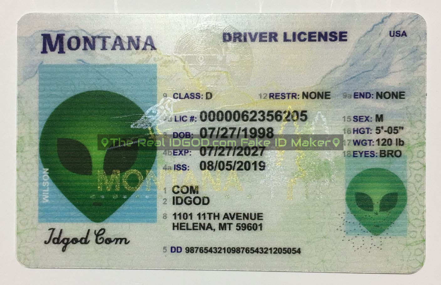 How Much Is A Montana Fake Id