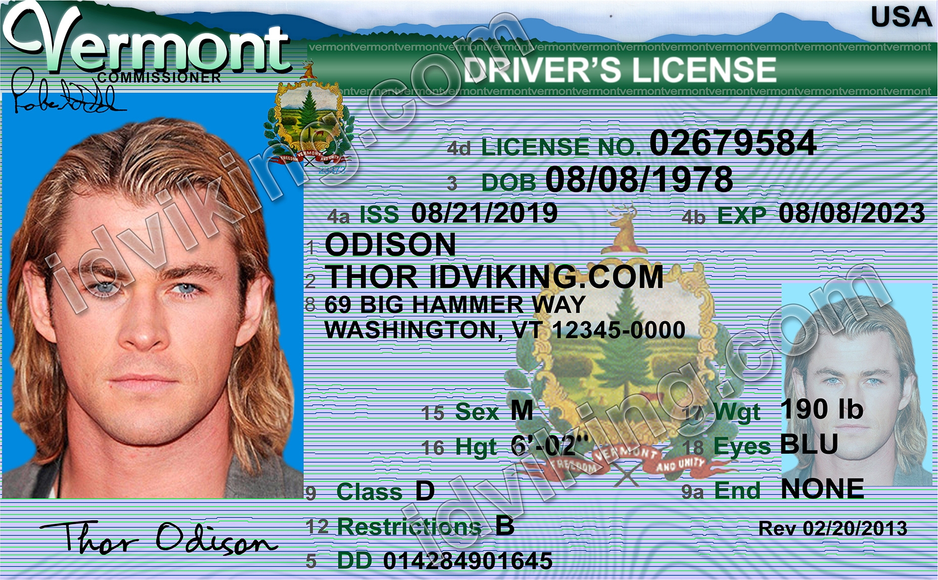 How Much Is A Vermont Scannable Fake Id