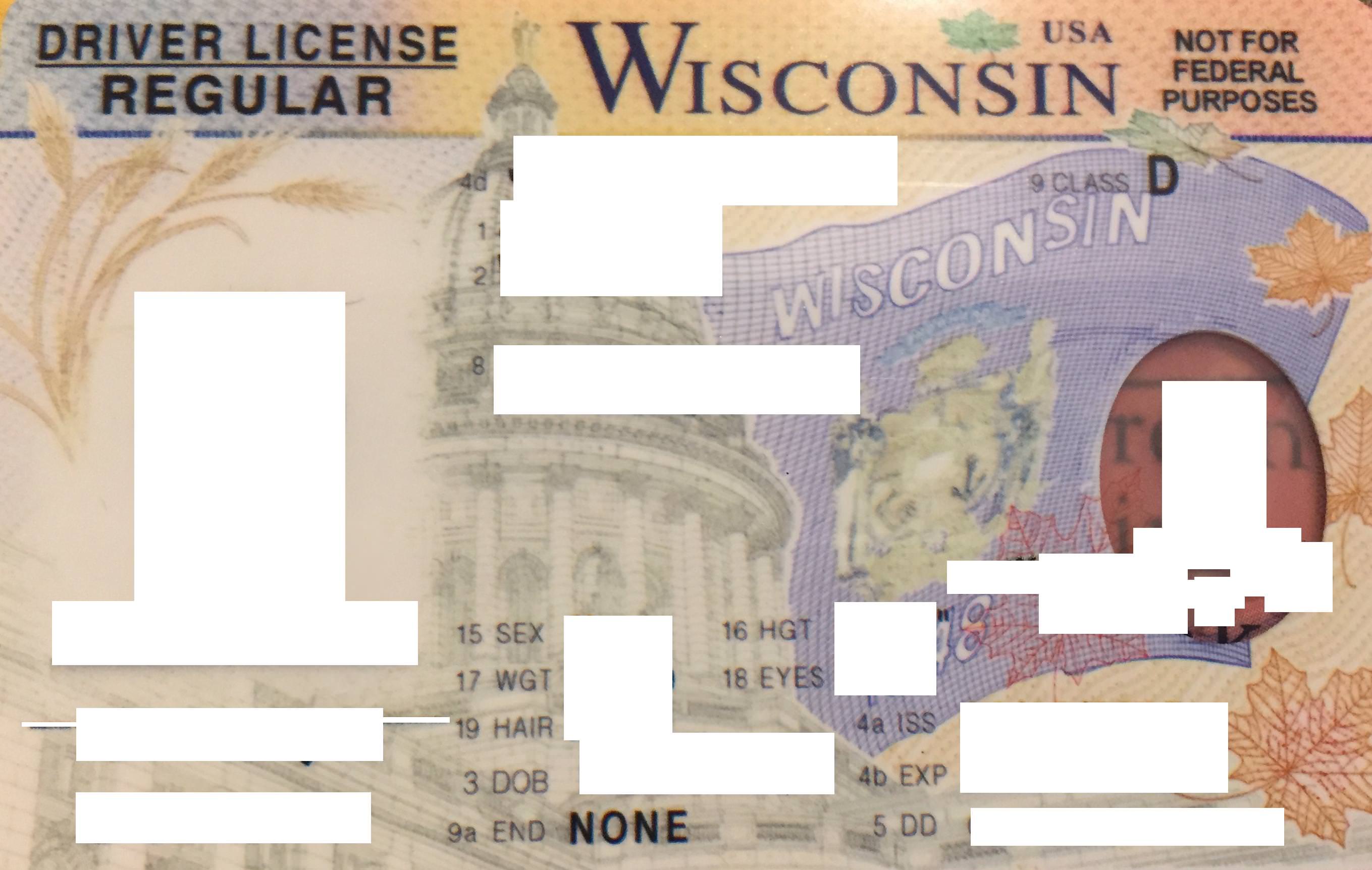 How Much Is A Wisconsin Fake Id