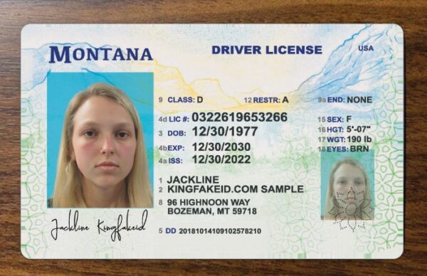 How To Get A Montana Fake Id