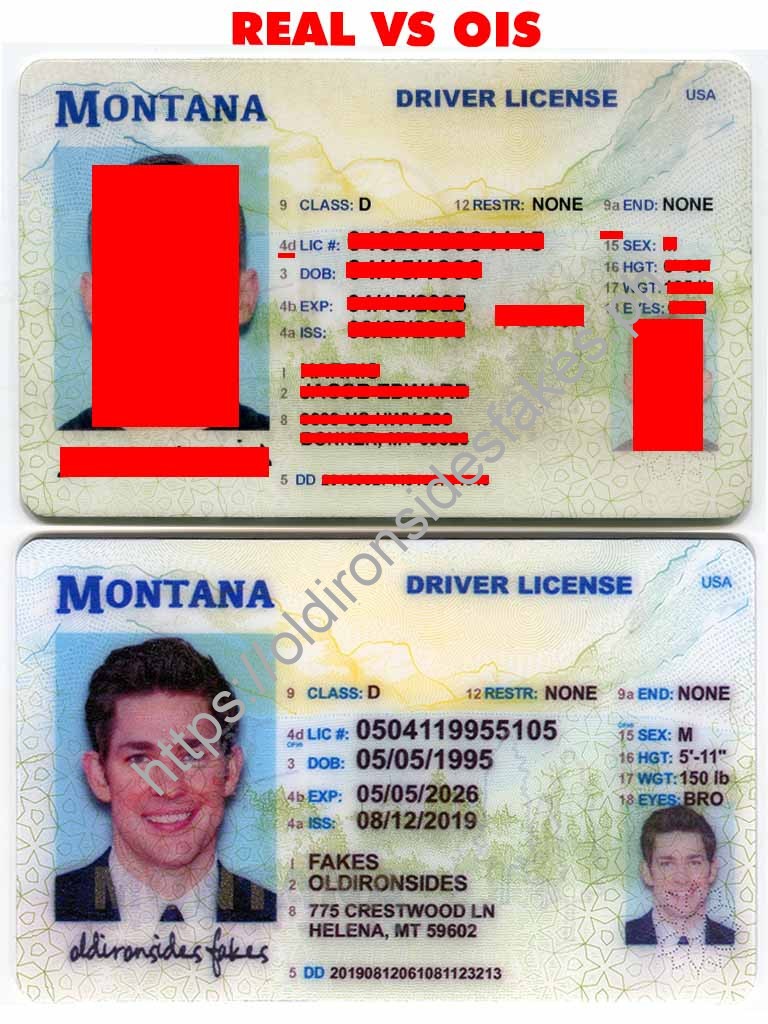 How To Get A Montana Fake Id