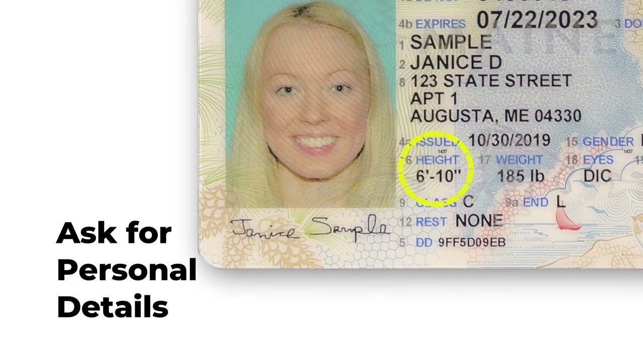 how to spot a fake washington id
