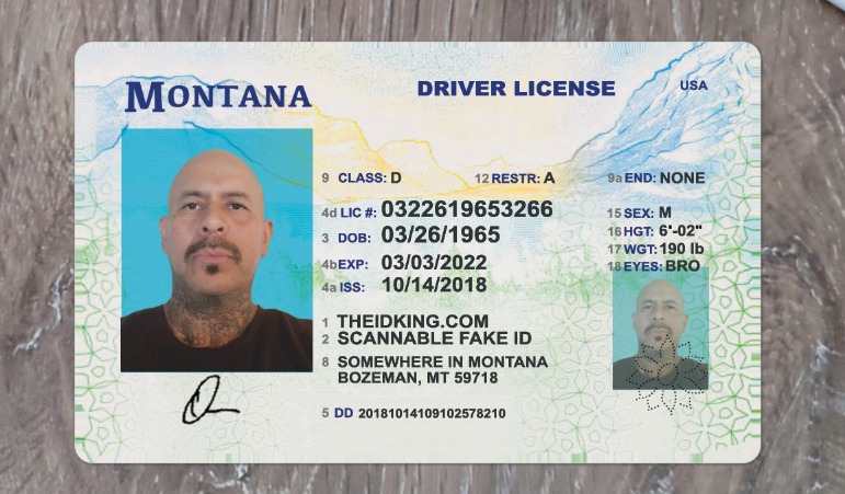 Montana Scannable Fake Id Online