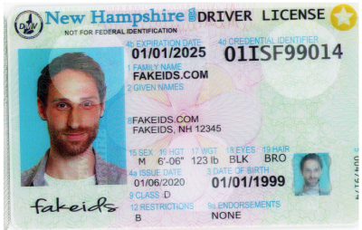 New Hampshire fake id