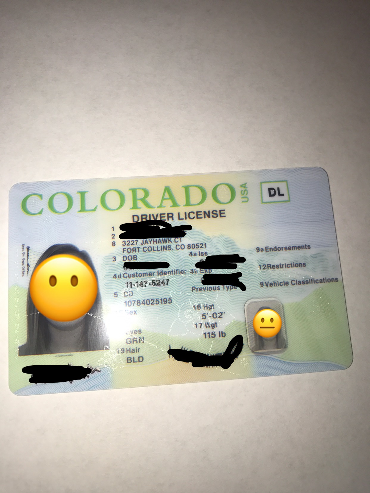 Order Colorado Scannable Fake Id