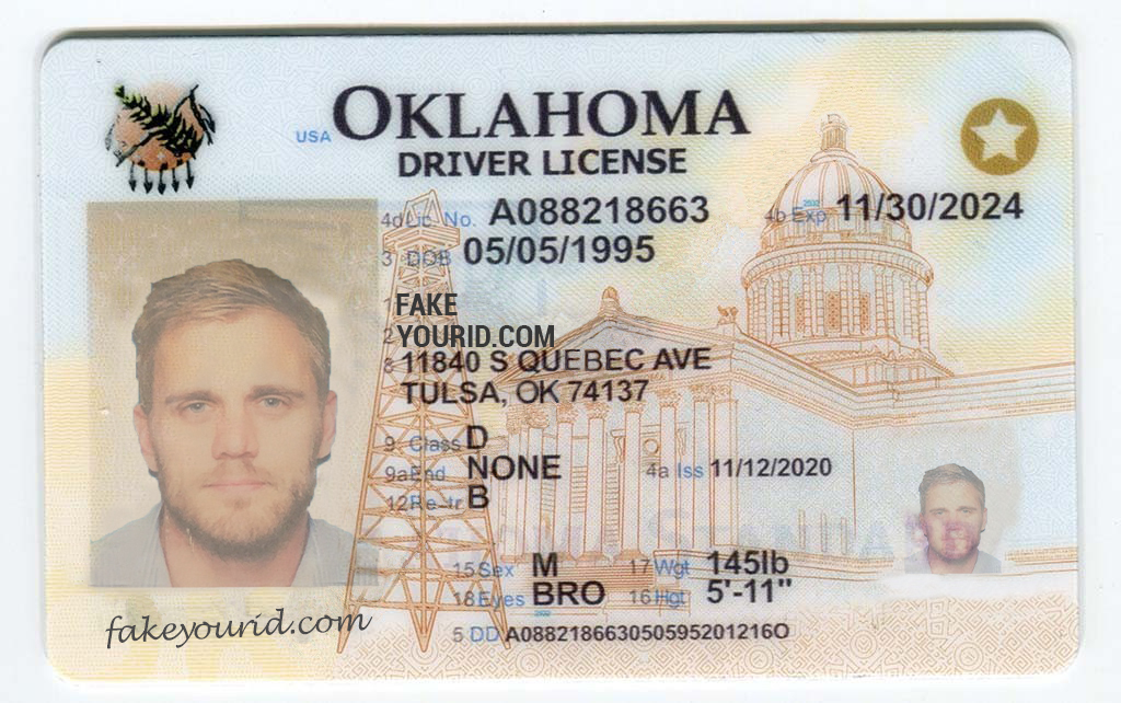 Order Oklahoma Fake Id