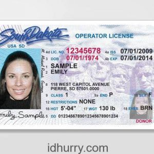 Order South Dakota Scannable Fake Id