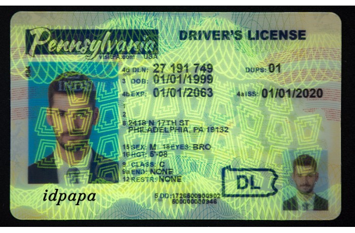 Pennsylvania Fake Id Front And Back