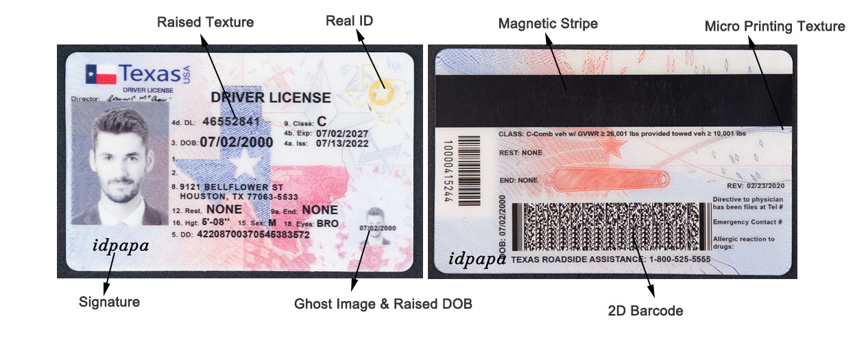 Scannable Fake Id Front And Back