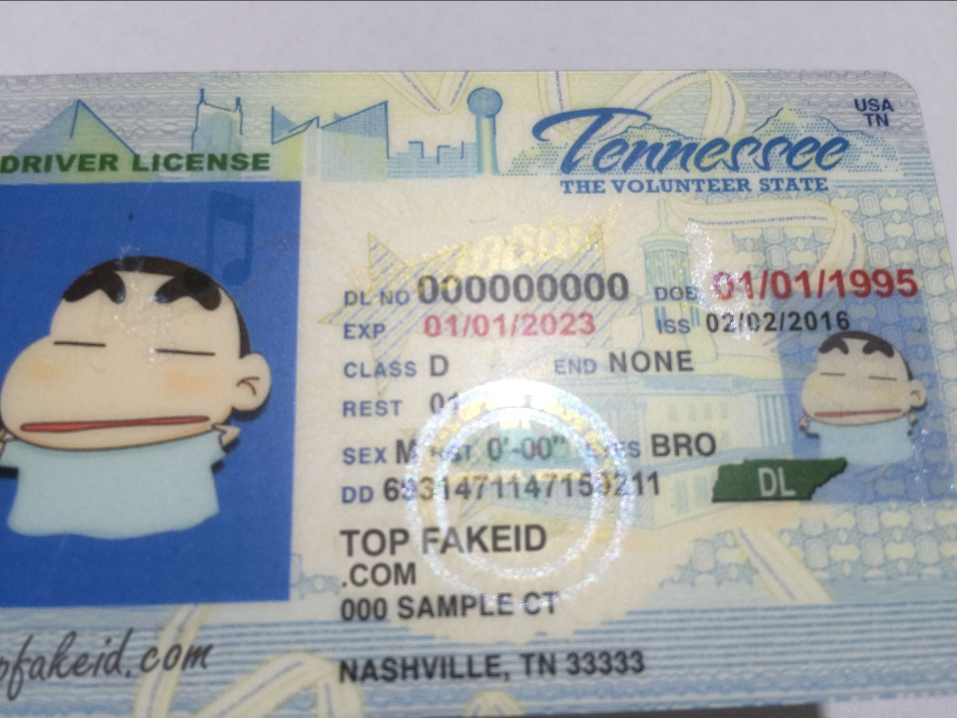 Tennessee Scannable Fake Id Charges
