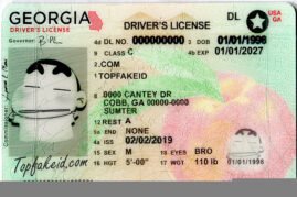 Tennessee Scannable fake id