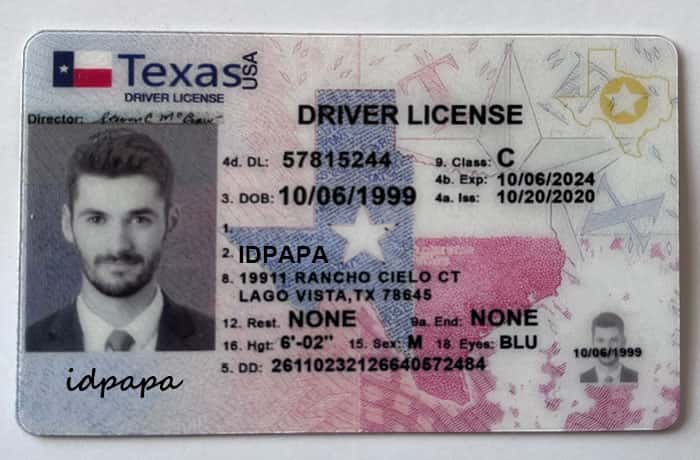 Texas Fake Id Front And Back