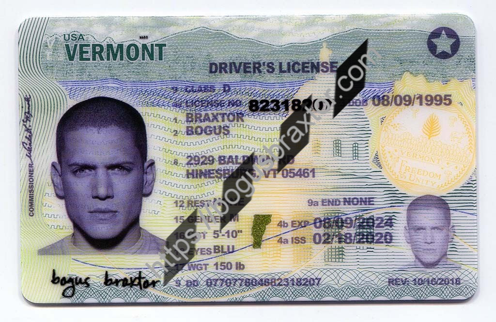Where To Buy A Vermont Scannable Fake Id